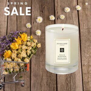 Jo Malone London Peony Blush Suede Travel Candle, Fragrance, Floral